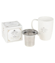 Harney & Sons Mug with Permanent Tea Filter Bundle