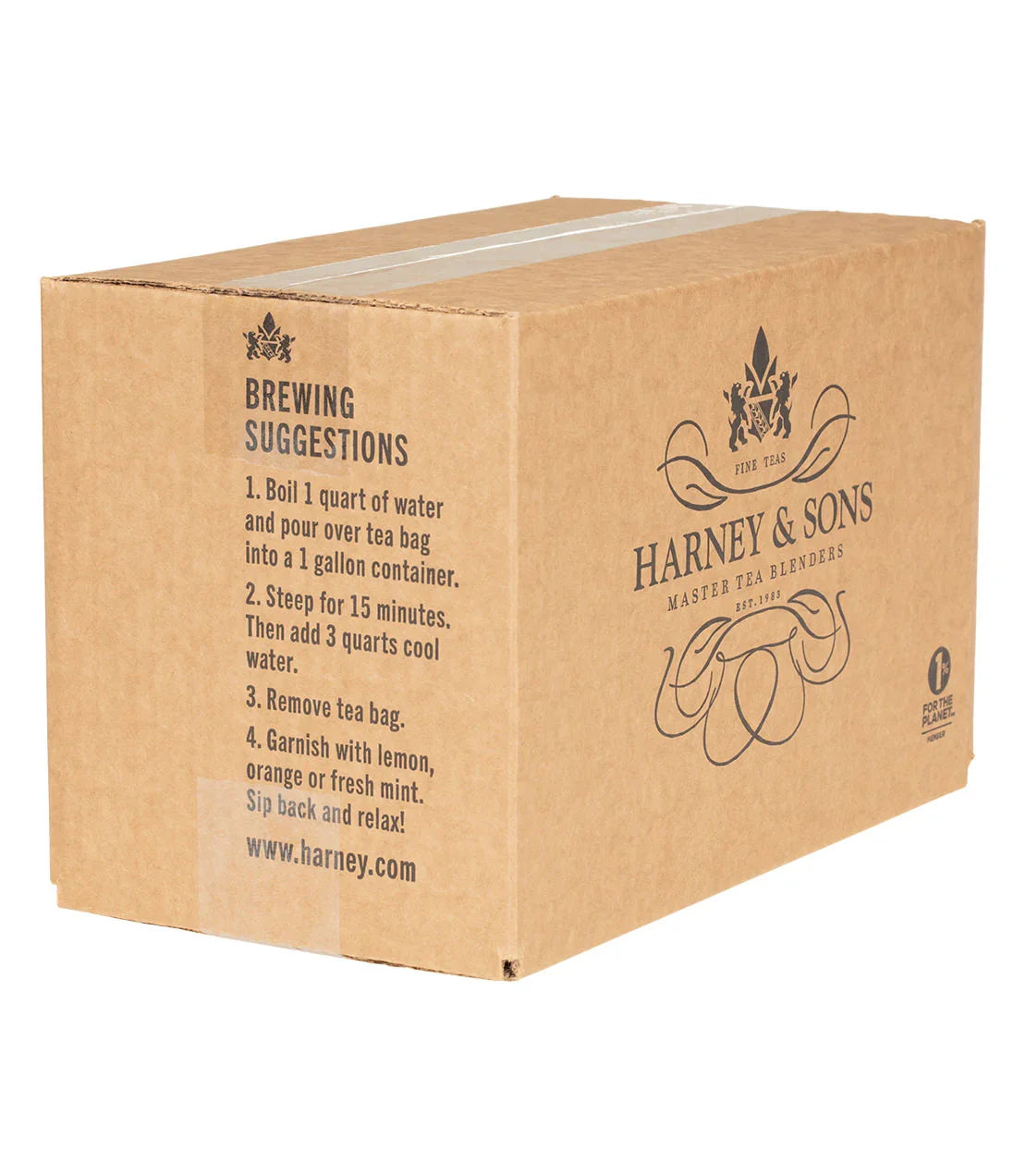 Turmeric Ginger Fresh Brew Iced Tea, Box of 50 Pouches