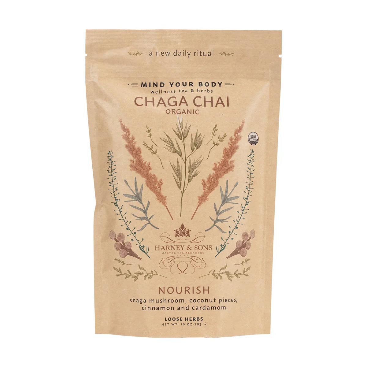 Organic Chaga Chai – Nourish Wellness Blend